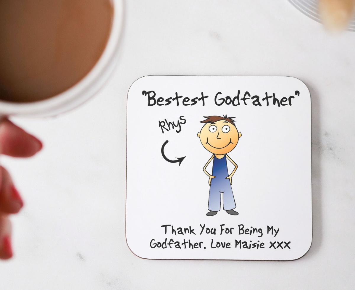 Godparent Thankyou Coaster